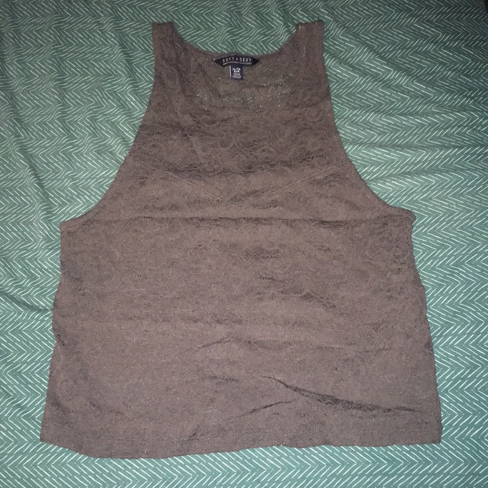grey american eagle shirt